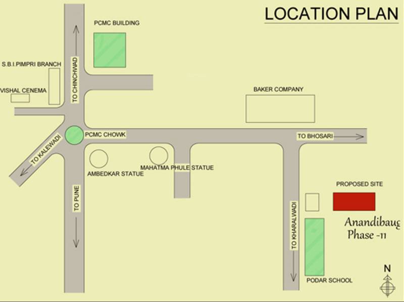 Images for Location Plan of DVL Anandibaug Phase II