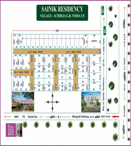 Images for Layout Plan of Adhaar Sainik Residency Images for Layout Plan of Adhaar Sainik Residency