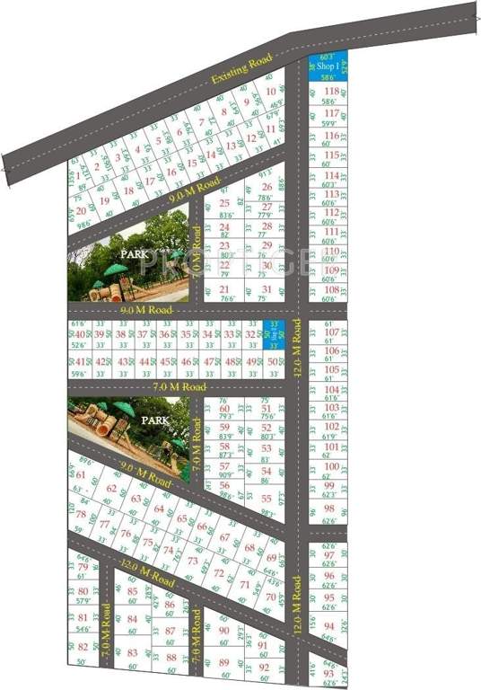 Images for Layout Plan of City Land Promoters Golden City
