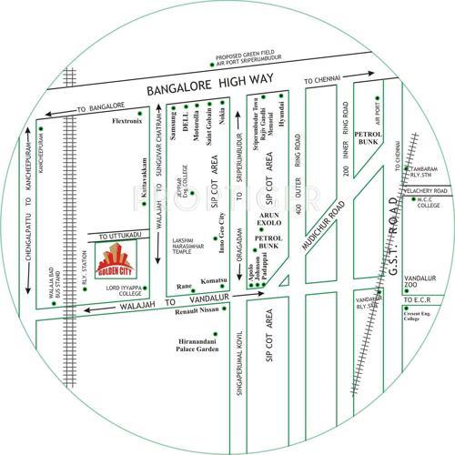 Images for Location Plan of City Land Promoters Golden City