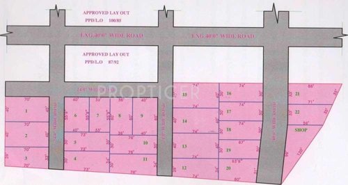 Images for Layout Plan of City Kabi Nagar