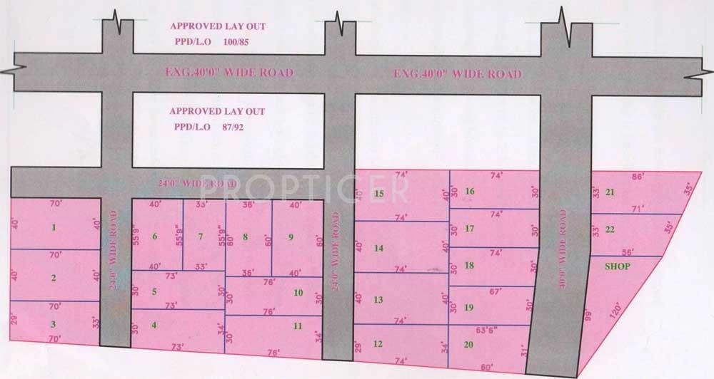 Images for Layout Plan of City Kabi Nagar