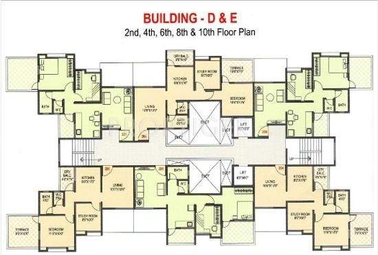 Images for Cluster Plan of Saptsiddhi Savali Homes