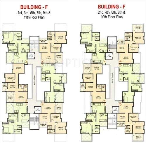 Images for Cluster Plan of Saptsiddhi Savali Homes