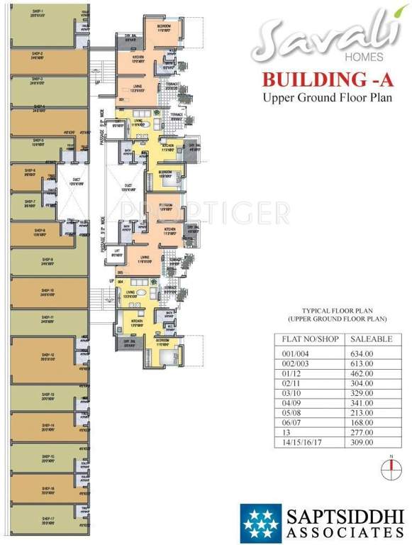 Images for Cluster Plan of Saptsiddhi Savali Homes