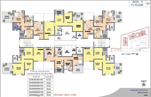 Images for Cluster Plan of Saptsiddhi Savali Homes