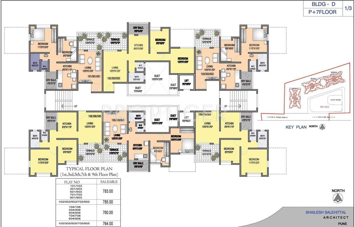 Images for Cluster Plan of Saptsiddhi Savali Homes