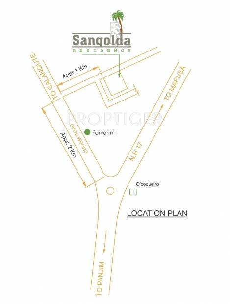 Images for Location Plan of Emerald Sangolda Residency