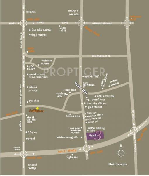 Images for Location Plan of Santosh Shaan 3