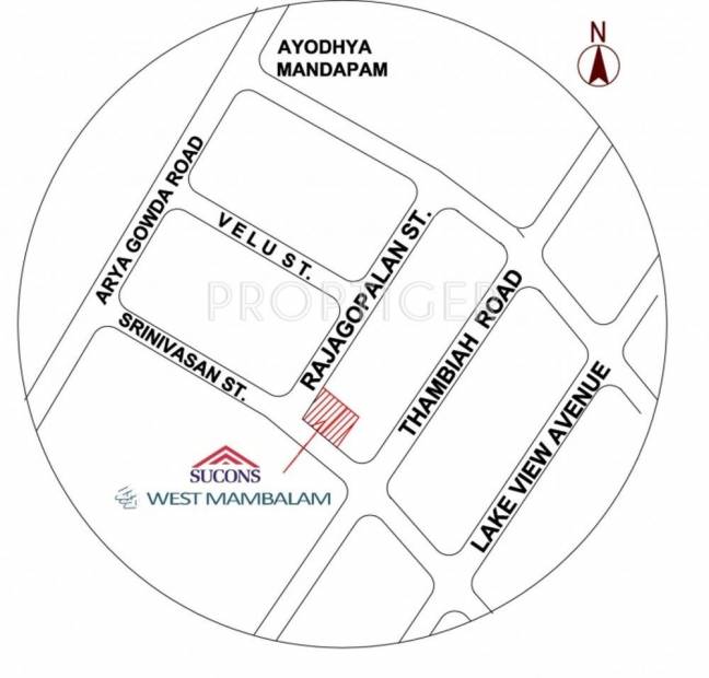 Images for Location Plan of Sushen WEST MAMBALAM