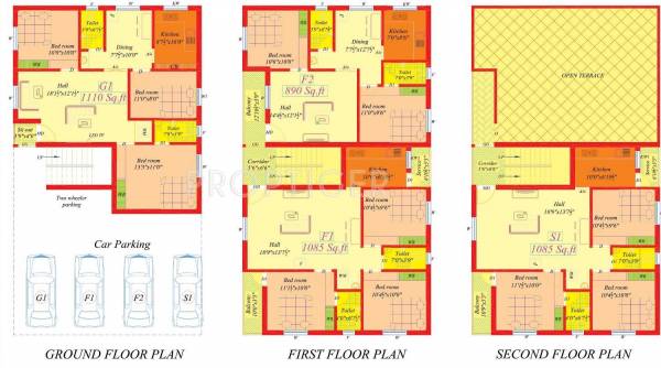 Arvind Homes ENCLAVE  I Cluster Plan