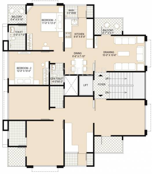  keshav-galaxy Tower C Cluster Plan