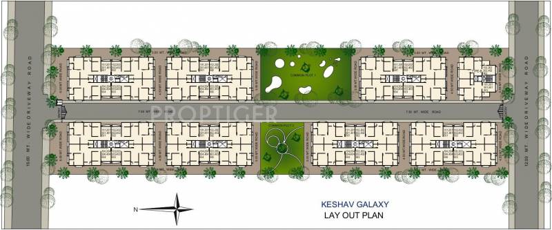 Images for Layout Plan of Galaxy Keshav Galaxy
