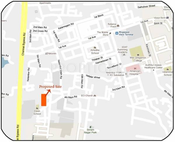 Images for Location Plan of Indira Tranquil