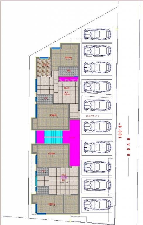 Images for Cluster Plan of CC Queen Palace