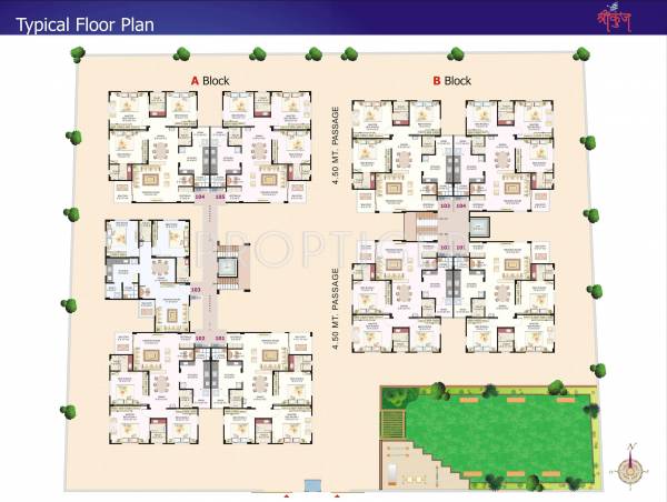Images for Cluster Plan of Nidhi Group Shreekunj