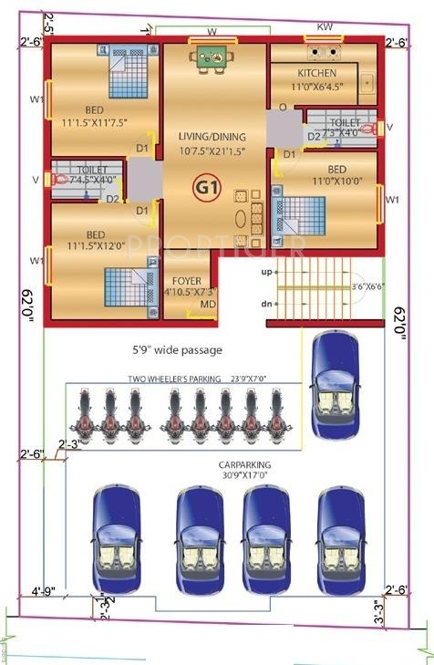 Images for Cluster Plan of Diamond Foundation Manvi Court