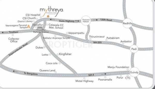 Images for Location Plan of Manju Mythreya