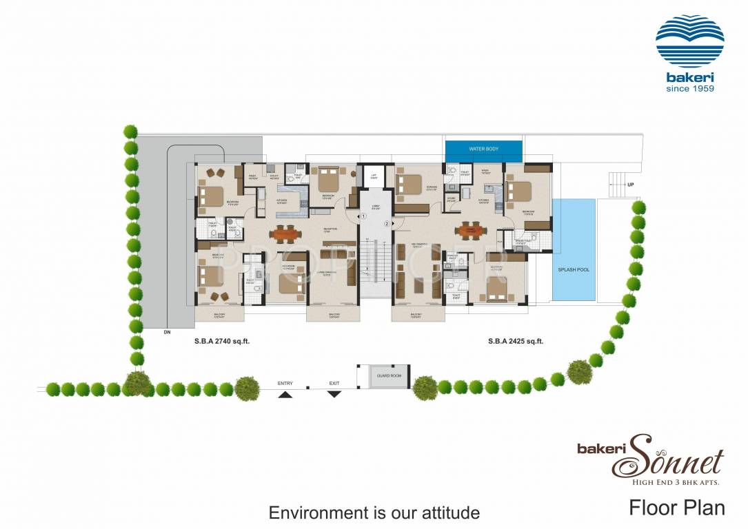  sonnet Single Tower Cluster Plan