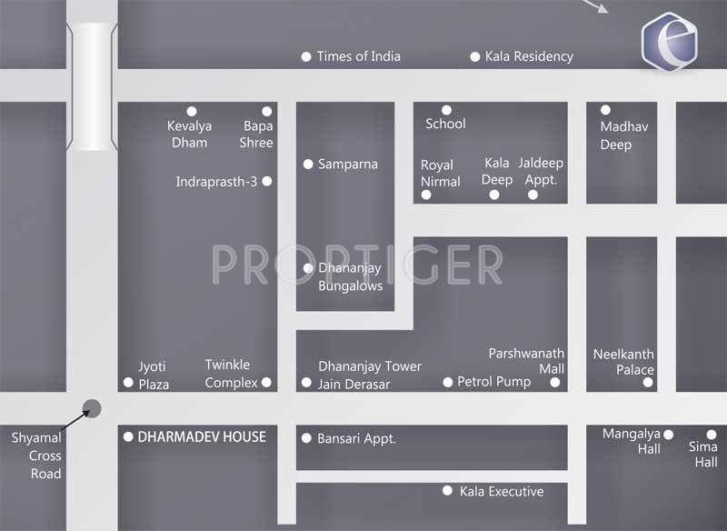 neelkanth elegance Images for Location Plan of Dharmadev Neelkanth Elegance