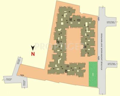 Salma Constructions Amar Enclave Layout Plan