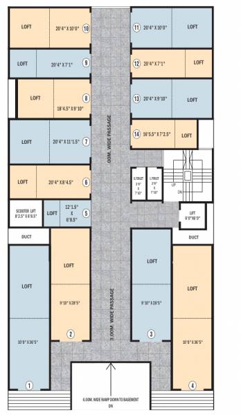  house Akshay House Cluster Plan