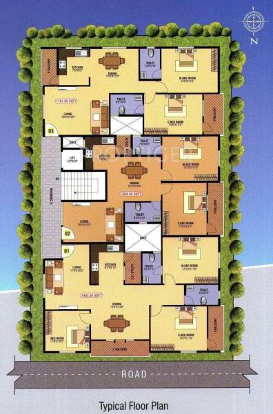 Images for Cluster Plan of Blue Stone Sundeep Grand