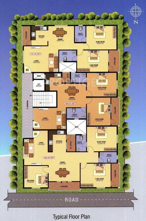 Images for Cluster Plan of Blue Stone Sundeep Grand