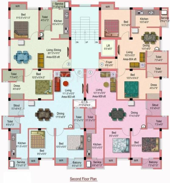 Images for Cluster Plan of Apex Sri Krishna Nagar