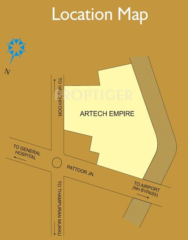 empire Images for Location Plan of Artech Empire