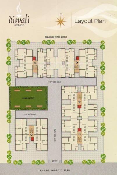 D B Developers Diwali Homes Layout Plan