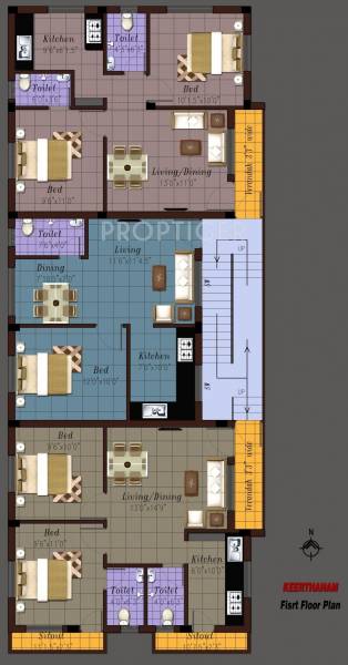 Images for Cluster Plan of Krishna Keerthanam Images for Cluster Plan of Krishna Keerthanam