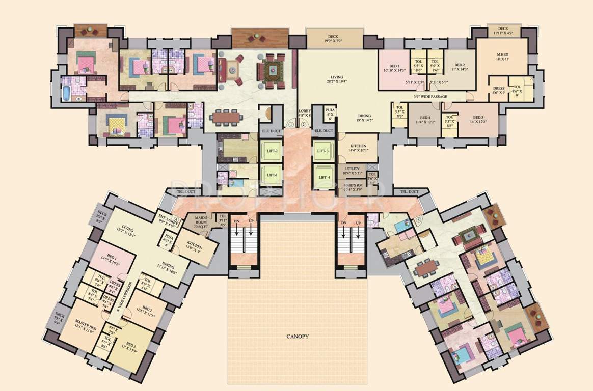  oceanic Images for Cluster Plan of Hiranandani Oceanic