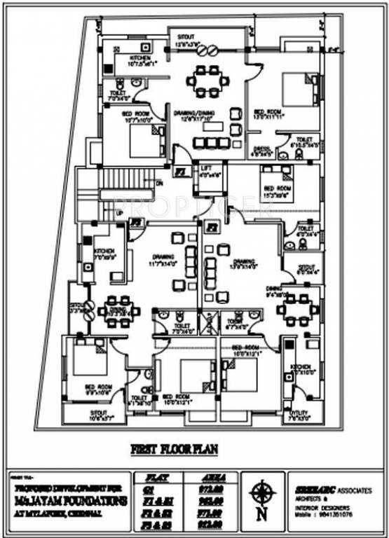Images for Cluster Plan of Jayam Foundations Aashiana