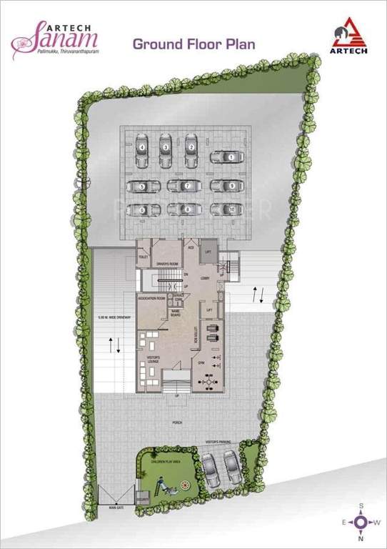  sanam Images for Cluster Plan of Artech Sanam