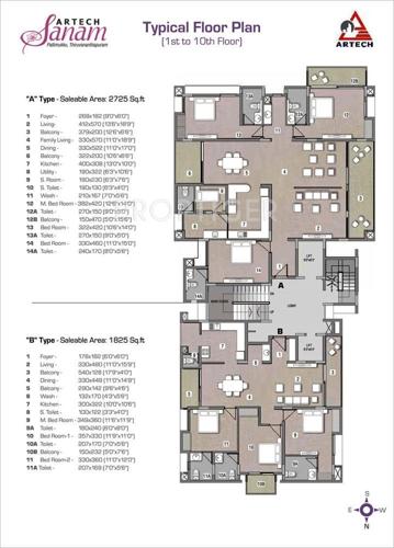  sanam Images for Cluster Plan of Artech Sanam