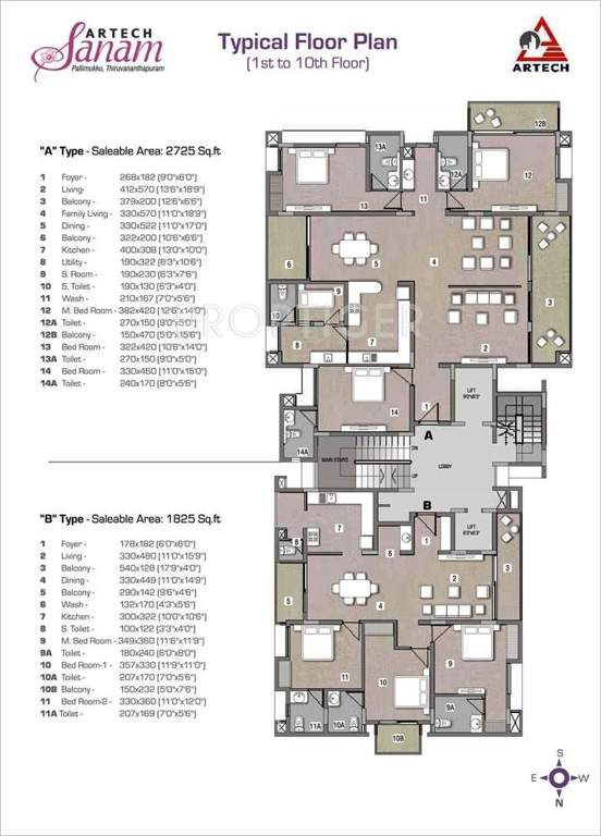  sanam Images for Cluster Plan of Artech Sanam
