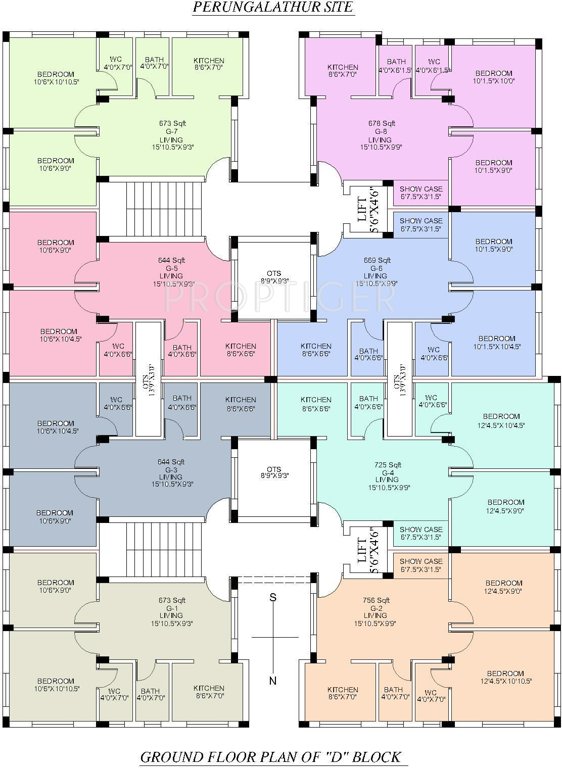 Images for Cluster Plan of Sudarsan Sudarsan Acres