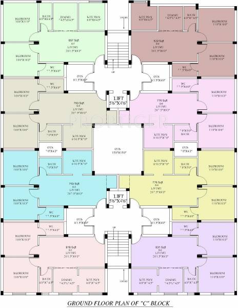 Images for Cluster Plan of Sudarsan Sudarsan Acres