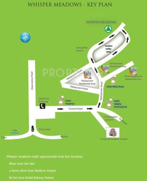 Vishram Infrastructure Whisper Meadows Location Plan