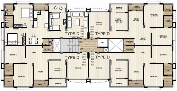 Block A Cluster Plan spacia Block A Cluster Plan