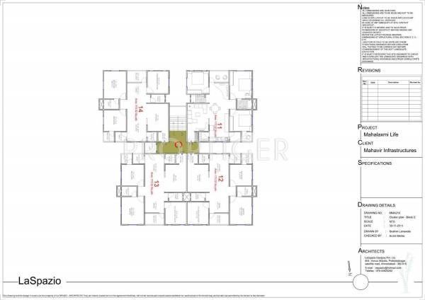  shree-mahalaxmi-life Block C Cluster Plan