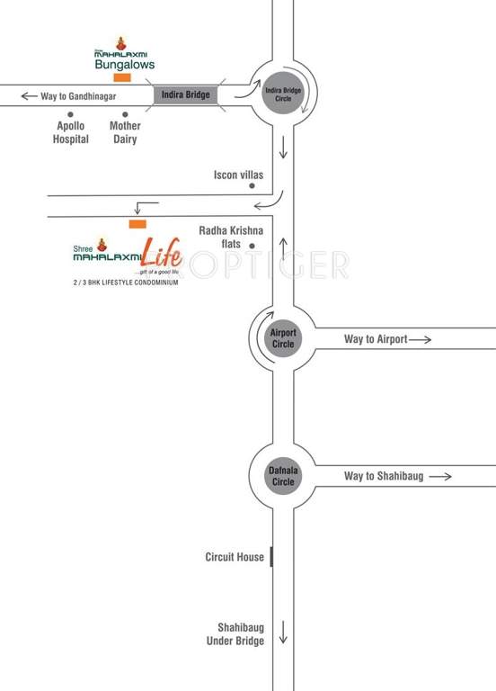  shree mahalaxmi life Images for Location Plan of Mahavir Shree Mahalaxmi Life
