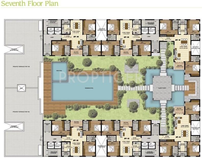 Images for Cluster Plan of Lancor The Courtyard
