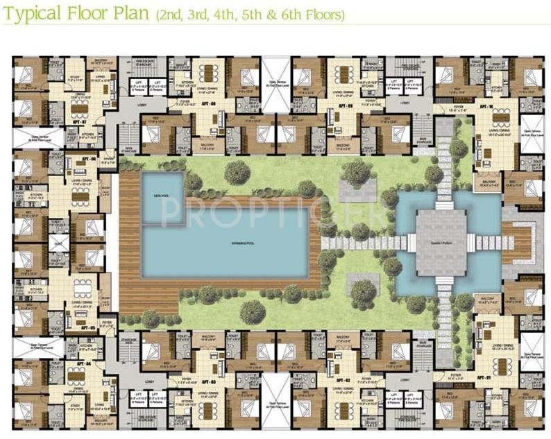 Images for Cluster Plan of Lancor The Courtyard
