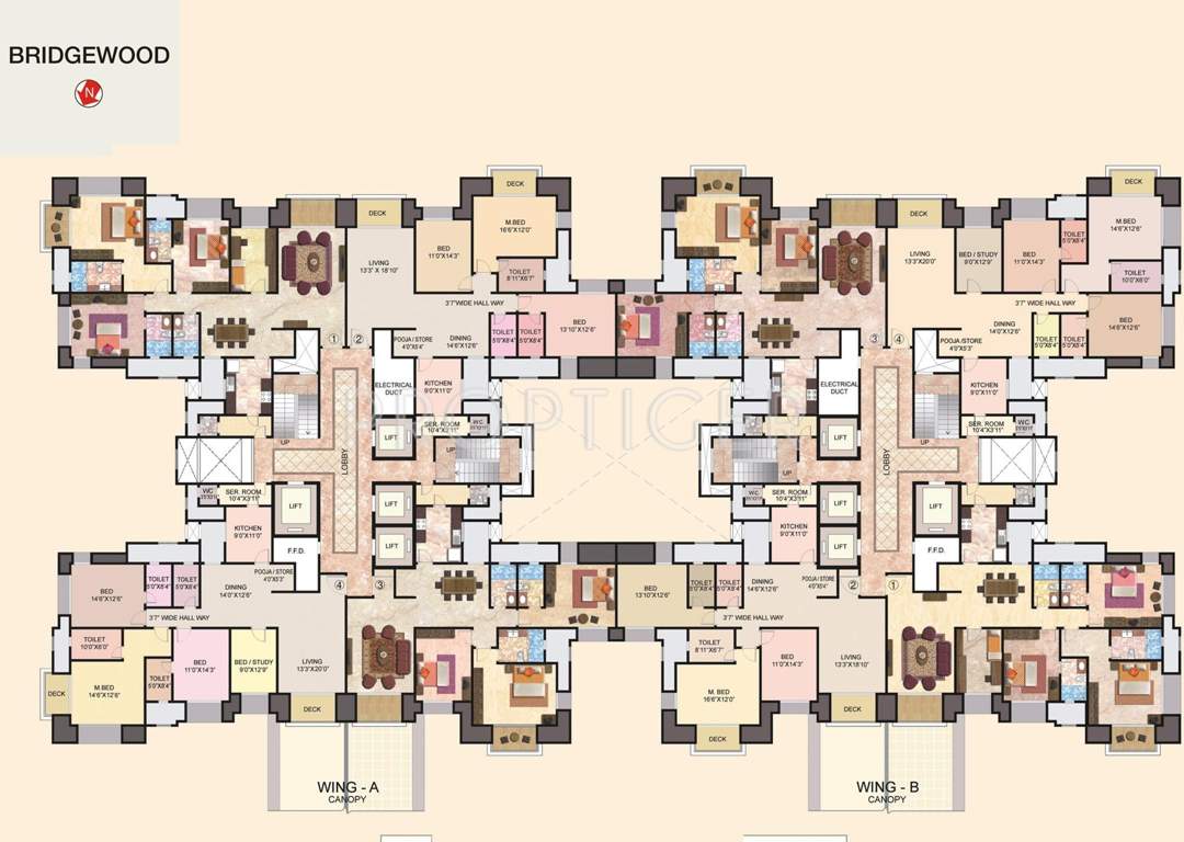 Images for Cluster Plan of Hiranandani Bridgewood