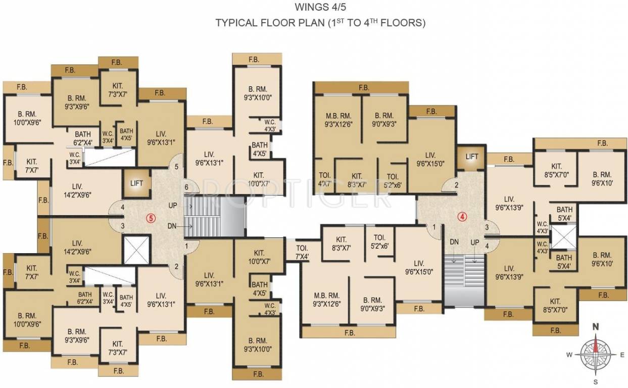 Images for Cluster Plan of Siddhivinayak Homes Orchid Residency