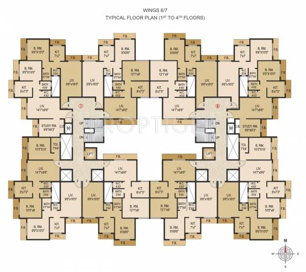 Images for Cluster Plan of Siddhivinayak Homes Orchid Residency Images for Cluster Plan of Siddhivinayak Homes Orchid Residency
