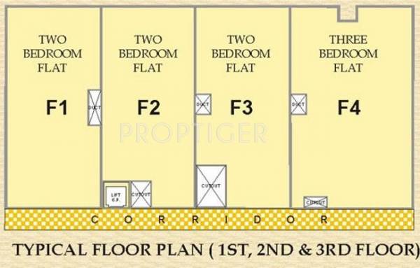 Images for Cluster Plan of Divya Aditya Residency