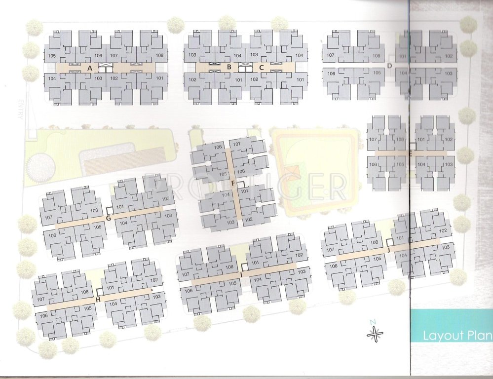  residency Layout Plan